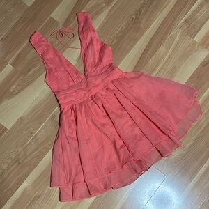 Abercrombie & Fitch Pink Sleeveless Dress